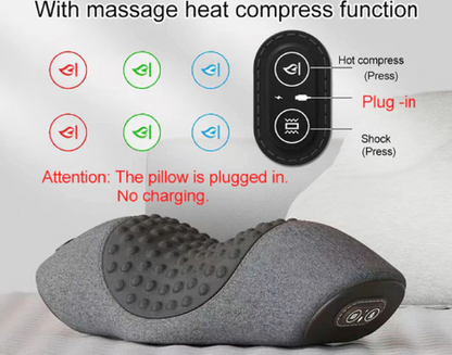 Berenza™ Almohada Cervical de Masaje con Calor & Vibración